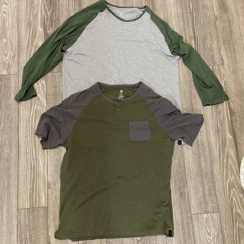 Mens Ripzone Baseball Tee’s - Large